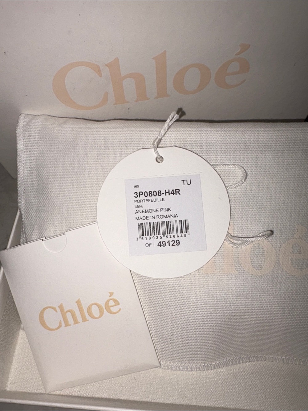 Chloe Indy Continental Flap Wallet Full Inclusion - Picture 10 of 10
